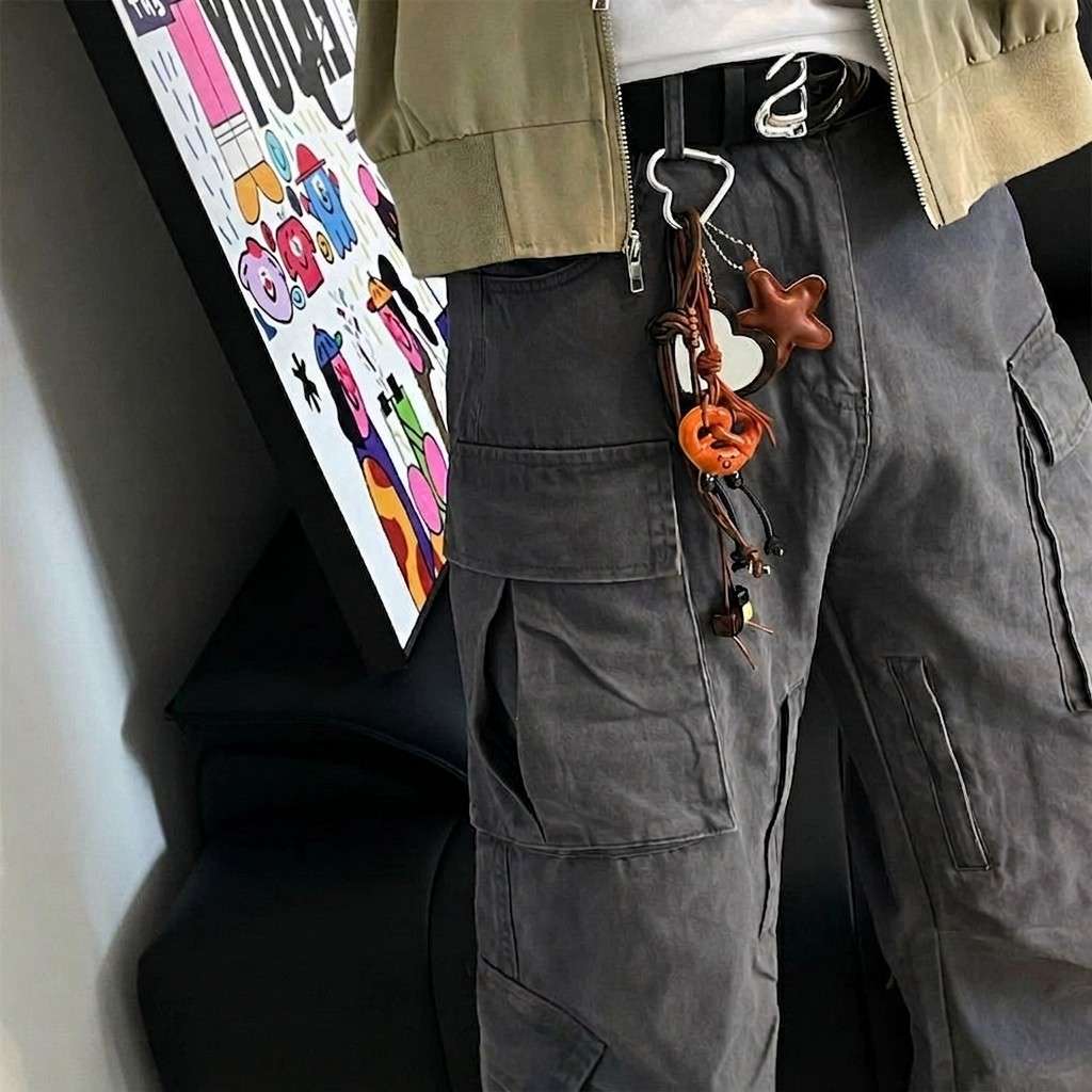 Heart Star Pendant Chain Pants Belt