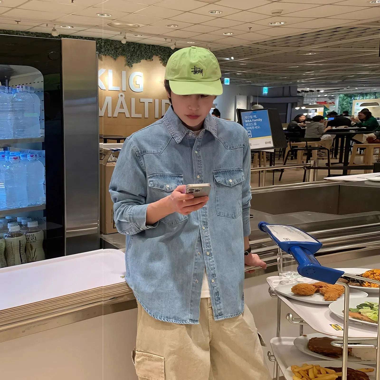 Washed Lightweight Denim Jacket